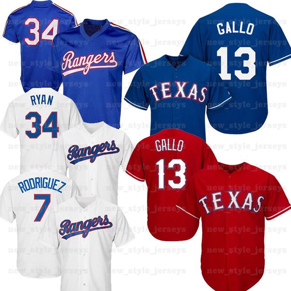 Men Texas 13 Joey Gallo Rangers Jersey New 7 Ivan Rodriguez 34 Nolan Ryan Baseball Jerseys
Men Texas 13 Joey Gallo Rangers Jersey New 7 Ivan Rodriguez 34 Nolan Ryan Baseball Jerseys