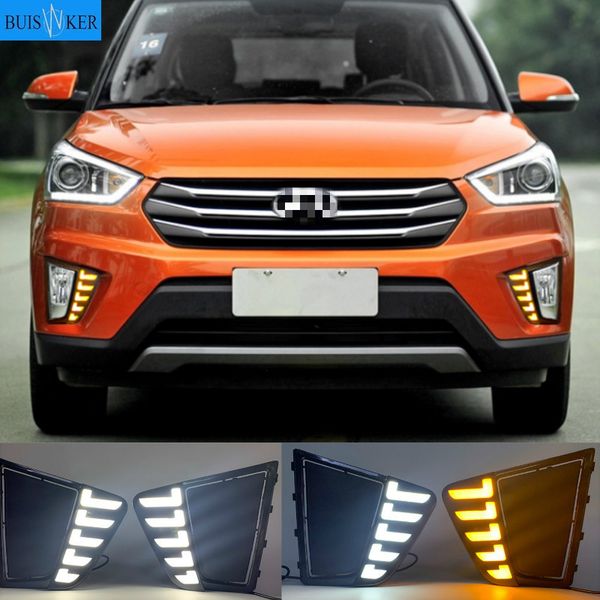 for creta ix25 2014-2020 car lights waterproof ip67 drl 2pcs led daytime running lights fog lamps yellow turn signals
for creta ix25 2014-2020 car lights waterproof ip67 drl 2pcs led daytime running lights fog lamps yellow turn signals