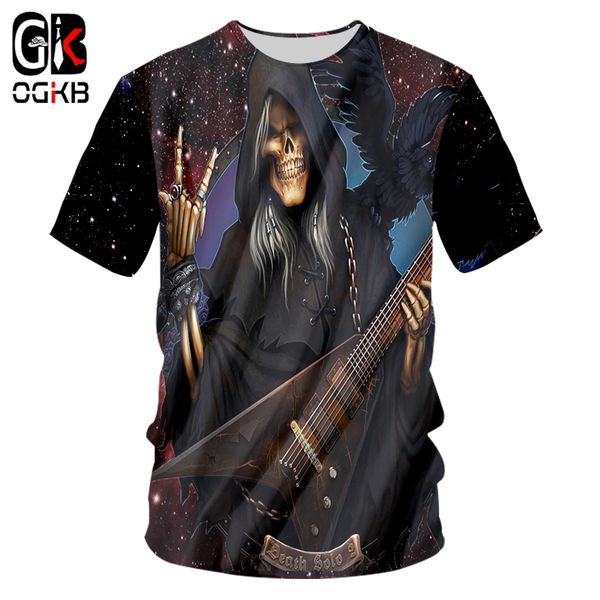 ogkb summer men's 3d print guitar skull t shirt sleeve gothic round neck casual t-shirt tee shirts, White;black
ogkb summer men's 3d print guitar skull t shirt sleeve gothic round neck casual t-shirt tee shirts, White;black