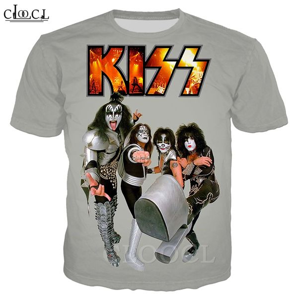 2020 new style heavy metal rock kiss band t-shirt women men 3d print casual couples streetwear short sleeve hipster, White;black
2020 new style heavy metal rock kiss band t-shirt women men 3d print casual couples streetwear short sleeve hipster, White;black