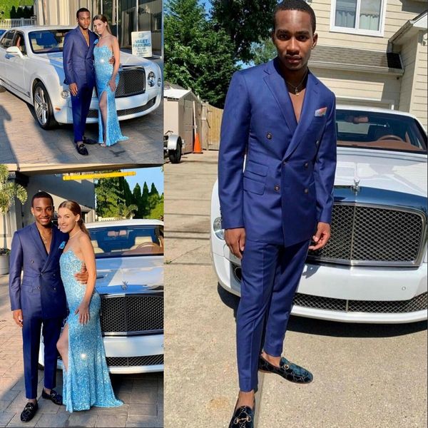 2020 double breasted men tuxedo groom suits peaked lapel slim fit blue business prom party blazer jacket (jacket+pants), Black;gray
2020 double breasted men tuxedo groom suits peaked lapel slim fit blue business prom party blazer jacket (jacket+pants), Black;gray