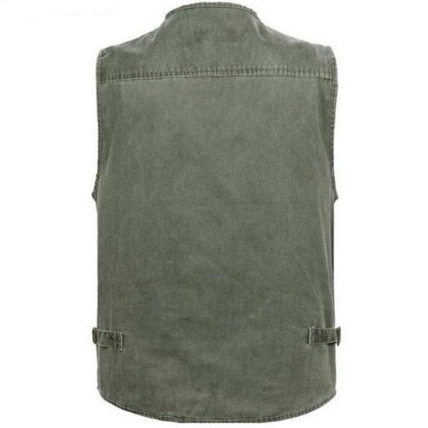men's vests male denim waistcoats mens outdoors cotton multi pocket sleevless jean jacket men jeans masculino 7xl, Black;white
men's vests male denim waistcoats mens outdoors cotton multi pocket sleevless jean jacket men jeans masculino 7xl, Black;white