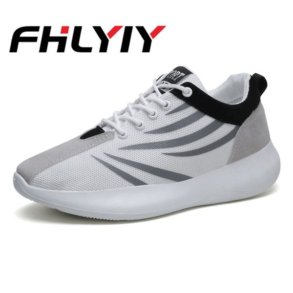 spring summer men sneakers breathable lace up men mesh shoes casual no-slip vulcanize shoes tenis masculino, Black 
spring summer men sneakers breathable lace up men mesh shoes casual no-slip vulcanize shoes tenis masculino, Black