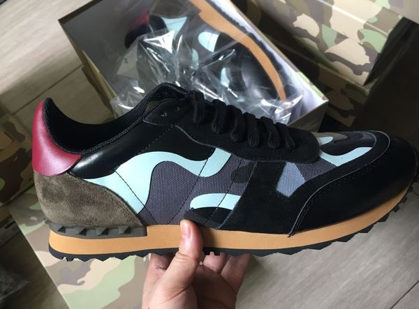 2020 new shoes fashion stud camouflage sneakers shoes footwear men,women flats luxury designer rockrunner trainers casual shoes, Black
2020 new shoes fashion stud camouflage sneakers shoes footwear men,women flats luxury designer rockrunner trainers casual shoes, Black