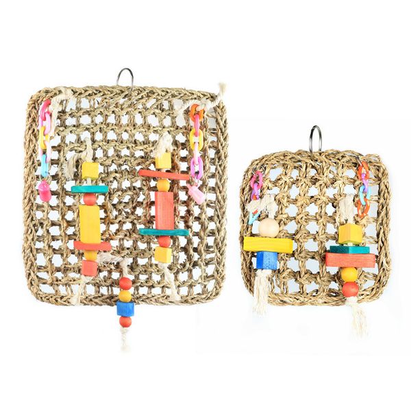 parrot to climb network pure natural straw plaited article parrot hammock toys swing ash parrot to climb toys gnaw toys
parrot to climb network pure natural straw plaited article parrot hammock toys swing ash parrot to climb toys gnaw toys
