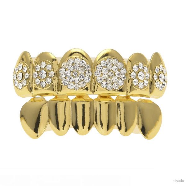 новые пользовательские подходят позолоченные 4 падения ледяной из хип-хоп зубы grillz верхней мангал для хэллоуин рождественский подарок пар, Black 
новые пользовательские подходят позолоченные 4 падения ледяной из хип-хоп зубы grillz верхней мангал для хэллоуин рождественский подарок пар, Black