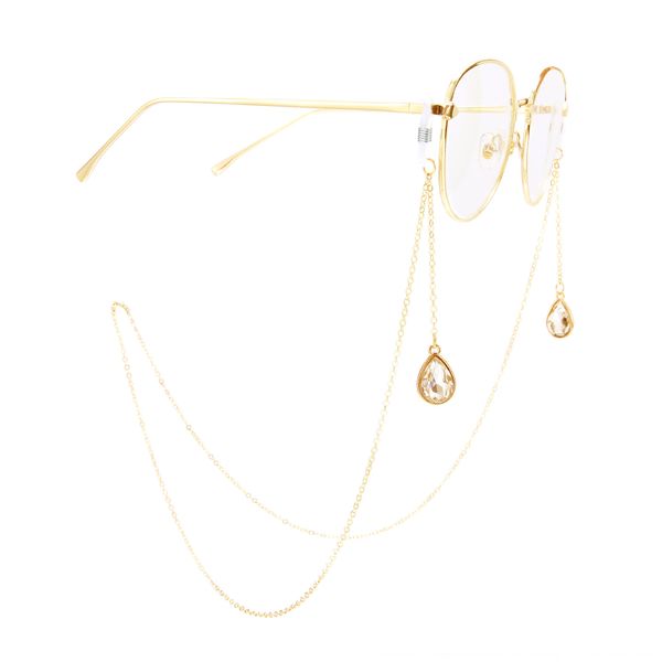 2lycm anti-slip accessory metal rope golden water drop chain anti-slip pendant accessory accessories metal glasses rope golden water drop pe
2lycm anti-slip accessory metal rope golden water drop chain anti-slip pendant accessory accessories metal glasses rope golden water drop pe