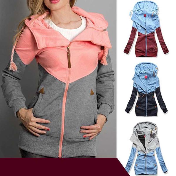 women's hoodies & sweatshirts women oversize pullovers hoodie female patchwork sweatshirt autumn casual warm hoody zipper up s-5xl, Black
women's hoodies & sweatshirts women oversize pullovers hoodie female patchwork sweatshirt autumn casual warm hoody zipper up s-5xl, Black