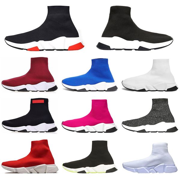 новый прибытие париж скорость trainer люкс unisex boots flat носок обувь конструктора верхнего качества кроссовки тройной черный повседневна, Black
новый прибытие париж скорость trainer люкс unisex boots flat носок обувь конструктора верхнего качества кроссовки тройной черный повседневна, Black