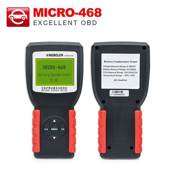 battery system tester micro-468 for 12v & 24v system micro 468 test for cca, bci, ca multi-language ing
battery system tester micro-468 for 12v & 24v system micro 468 test for cca, bci, ca multi-language ing