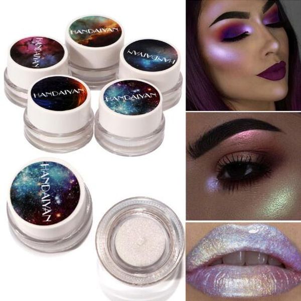 handaiyan brand highlighter face brighten makeup glitter face glow shimmer bronzer highlighter cream base cosmetics
handaiyan brand highlighter face brighten makeup glitter face glow shimmer bronzer highlighter cream base cosmetics
