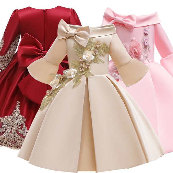 girls dress embroider winter long sleeve elegant princess dress kids dresses for girls birthday party children clothing vestidos, Red;yellow
girls dress embroider winter long sleeve elegant princess dress kids dresses for girls birthday party children clothing vestidos, Red;yellow