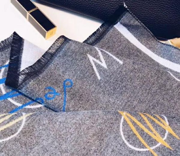 2019latest fashion autumn winter silk wool scarf shawl letter classic designer casual comfortable shawl may be wholesale, Blue;gray
2019latest fashion autumn winter silk wool scarf shawl letter classic designer casual comfortable shawl may be wholesale, Blue;gray