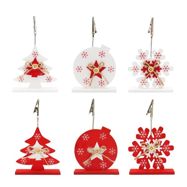 new christmas wood note clip new year white /red snowflake,christmas tree table card holder business card holder festival decor
new christmas wood note clip new year white /red snowflake,christmas tree table card holder business card holder festival decor