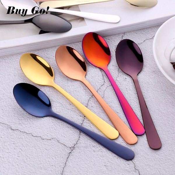 10pcs tea spoon 18/8 stainless steel cake fruit spoons for dessert small coffee spoon gold dessert tools for snack dinnerware
10pcs tea spoon 18/8 stainless steel cake fruit spoons for dessert small coffee spoon gold dessert tools for snack dinnerware