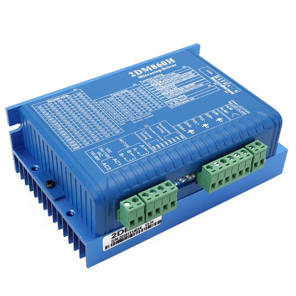 2dm860h digital two phase controller stepper motor microstep driver smooth movement high speed torque compensation
2dm860h digital two phase controller stepper motor microstep driver smooth movement high speed torque compensation