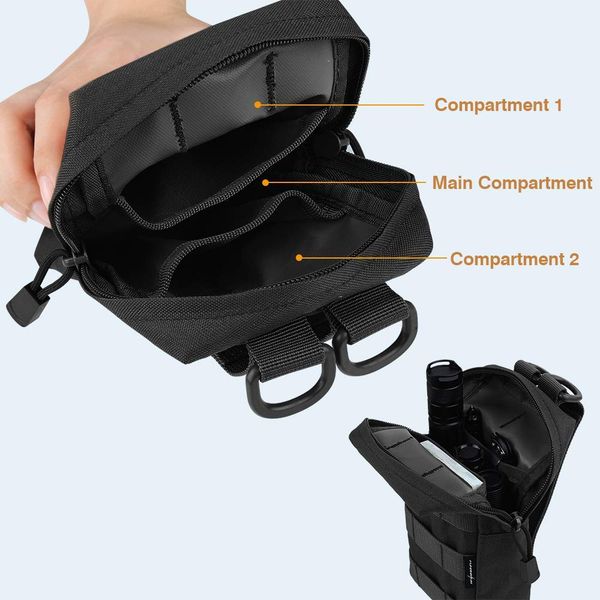 2 piece tactical edc utility tool bag 600d nylon compact outdoor hunting waist bag military game attachment bag
2 piece tactical edc utility tool bag 600d nylon compact outdoor hunting waist bag military game attachment bag