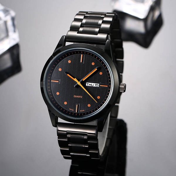 dual watches needle quality three calendar luxury mens watches 2020 high watch quartz designer function series mid brand fashion steel hukg, Slivery;brown
dual watches needle quality three calendar luxury mens watches 2020 high watch quartz designer function series mid brand fashion steel hukg, Slivery;brown