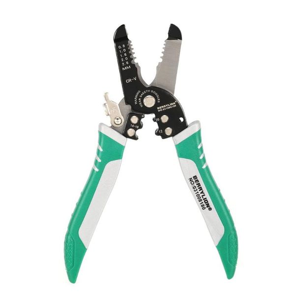 berrylion 2 in 1 wire cable scissor cutter wire stripper cutting pressing stripping pliers electrician hand tools
berrylion 2 in 1 wire cable scissor cutter wire stripper cutting pressing stripping pliers electrician hand tools
