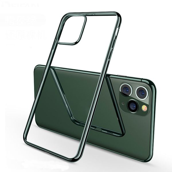 transparent electroplating bumper soft tpu cellphone case for iphone 11 pro max xs xr 8 7 6 plus green back cover full protective
transparent electroplating bumper soft tpu cellphone case for iphone 11 pro max xs xr 8 7 6 plus green back cover full protective