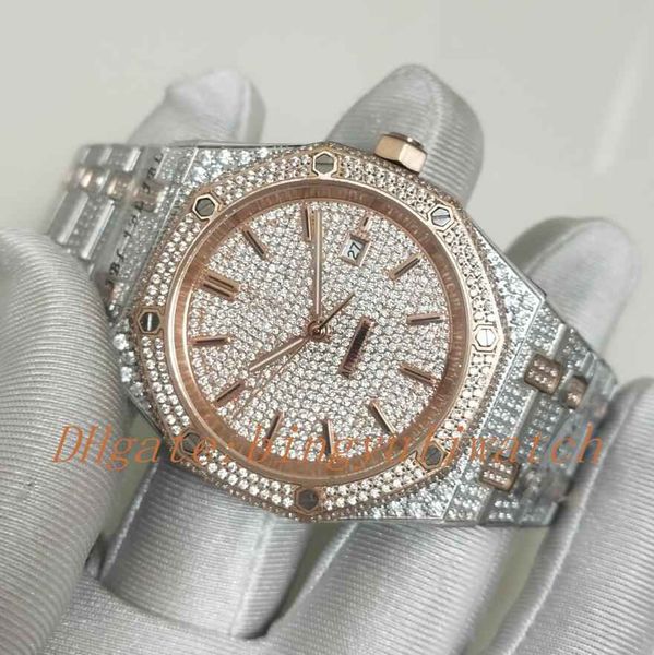 luxury factory man watch automatic mechanical movement original folding table clasp full manual diamond 41mm watches transparent back, Slivery;brown
luxury factory man watch automatic mechanical movement original folding table clasp full manual diamond 41mm watches transparent back, Slivery;brown