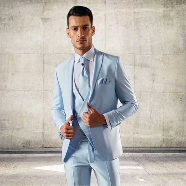 light blue groom tuxedos excellent mens wedding tuxedos peak lapel man jacket blazer popular 3 piece suit(jacket+pants+vest+tie) 1296, Black;gray
light blue groom tuxedos excellent mens wedding tuxedos peak lapel man jacket blazer popular 3 piece suit(jacket+pants+vest+tie) 1296, Black;gray