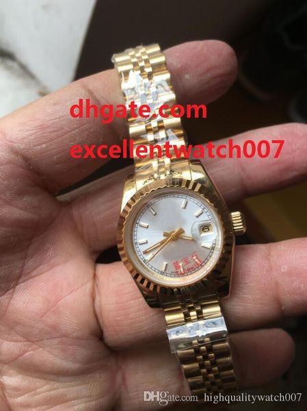 Лучшие высокое качество мода леди платье часы Белый DialMid-размер 26 мм 18 карат желто
Лучшие высокое качество мода леди платье часы Белый DialMid-размер 26 мм 18 карат желто