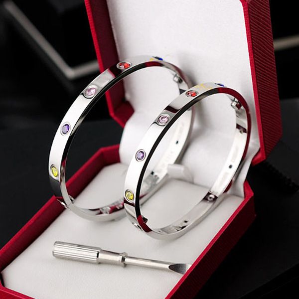 new selling 316l stainless steel ten diamond charm couple bracelet plated 8k rose gold with screwdriver trend jewelry wholesale, Golden;silver
new selling 316l stainless steel ten diamond charm couple bracelet plated 8k rose gold with screwdriver trend jewelry wholesale, Golden;silver