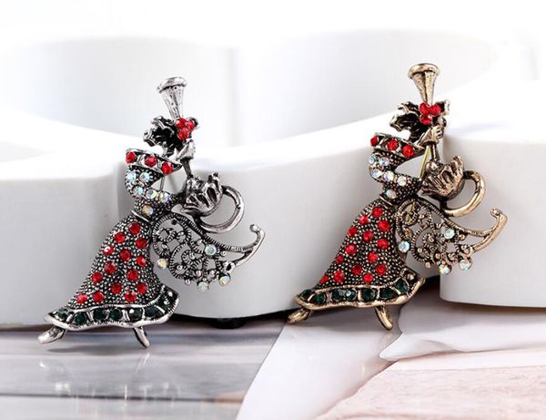 fashion alloy rhinestone women's trumpet blowing angel brooch jewelery 49x39mm one picece y1471, Gray
fashion alloy rhinestone women's trumpet blowing angel brooch jewelery 49x39mm one picece y1471, Gray