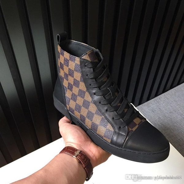 designer luxury fashion casual shoes sneakers multicolor flat bottom high gang party couple leather men's new shoes, Black
designer luxury fashion casual shoes sneakers multicolor flat bottom high gang party couple leather men's new shoes, Black