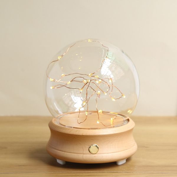creative bluetooth music box audio with wood lamp base glass cover diy crafts home bedroom decoration birthday valentine's day g
creative bluetooth music box audio with wood lamp base glass cover diy crafts home bedroom decoration birthday valentine's day g