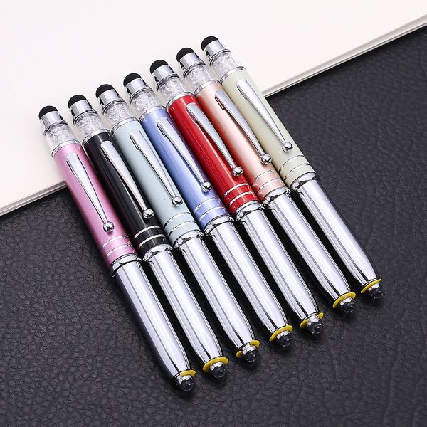 multifunctional crystal light pen touch led light pen metal drill acrylic drill ball point school student stationery, Blue;orange
multifunctional crystal light pen touch led light pen metal drill acrylic drill ball point school student stationery, Blue;orange