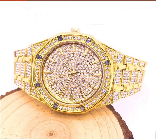 Горячие изысканные роскошные мужские часы Fashion Iced Out Trend Водонепроницаемые кварце
Горячие изысканные роскошные мужские часы Fashion Iced Out Trend Водонепроницаемые кварце