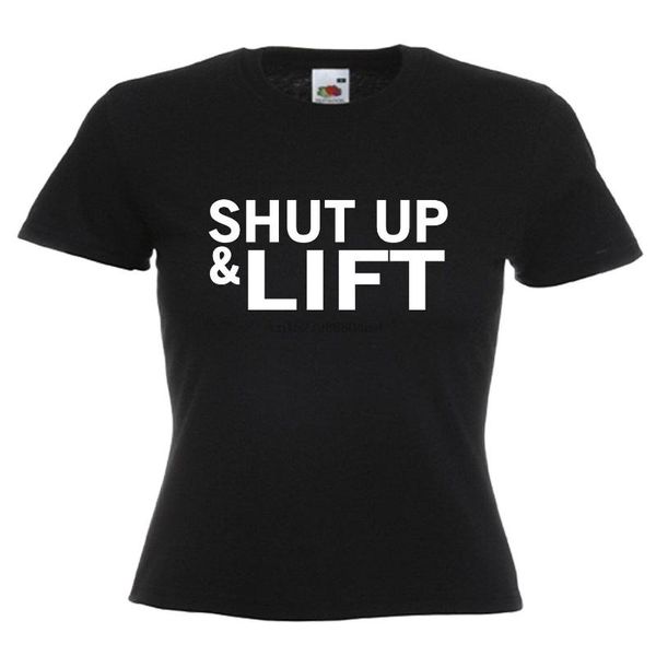 shut up lift культурист слоган ladies lady fit t shirt 13 цветов размер 6 - 16, White;black
shut up lift культурист слоган ladies lady fit t shirt 13 цветов размер 6 - 16, White;black