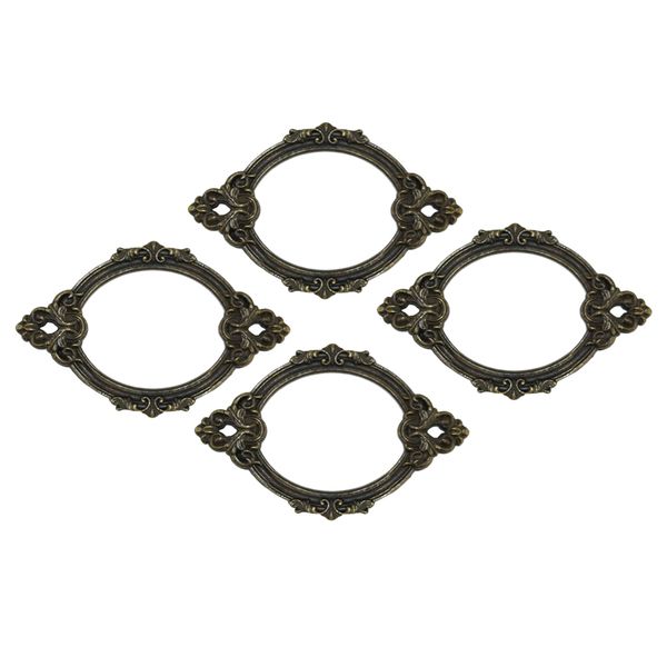 4pcs retro label frame label holder name badge holder for filing cabinet cupboard drawer
4pcs retro label frame label holder name badge holder for filing cabinet cupboard drawer