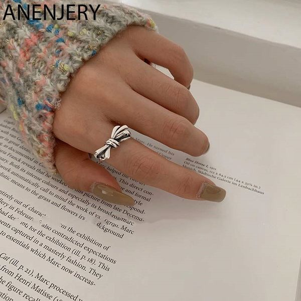 anenjery vintage bow-knot thai silver open ring 925 sterling silver rings for women jewelry s-r591, Golden;silver
anenjery vintage bow-knot thai silver open ring 925 sterling silver rings for women jewelry s-r591, Golden;silver