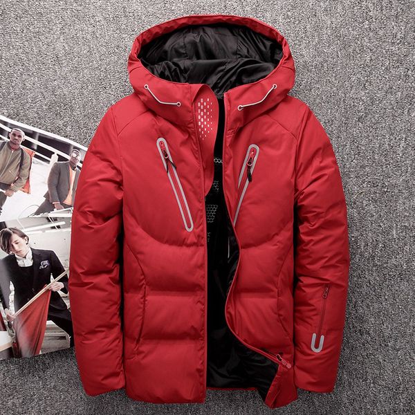 2019 men's winter down jacket waterproof thick windbreakers white duck down jacket men warm winter men's parka coat jackets, Black
2019 men's winter down jacket waterproof thick windbreakers white duck down jacket men warm winter men's parka coat jackets, Black