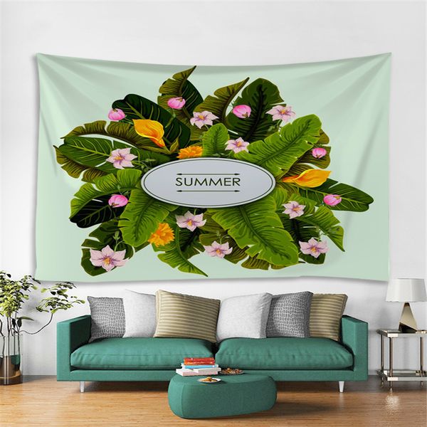 green leafy plant tapestry ins wind horn flower decoration tapestry picnic carpet living room background wall
green leafy plant tapestry ins wind horn flower decoration tapestry picnic carpet living room background wall