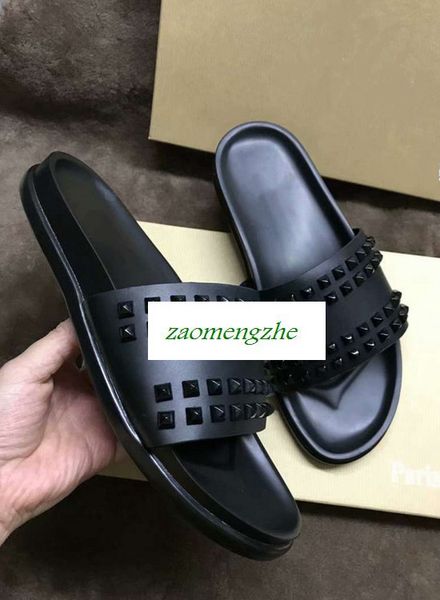 high-quality donna studded willow nail slippers designer willow nails soft bottom rubber slippers men nail shoes, Black
high-quality donna studded willow nail slippers designer willow nails soft bottom rubber slippers men nail shoes, Black