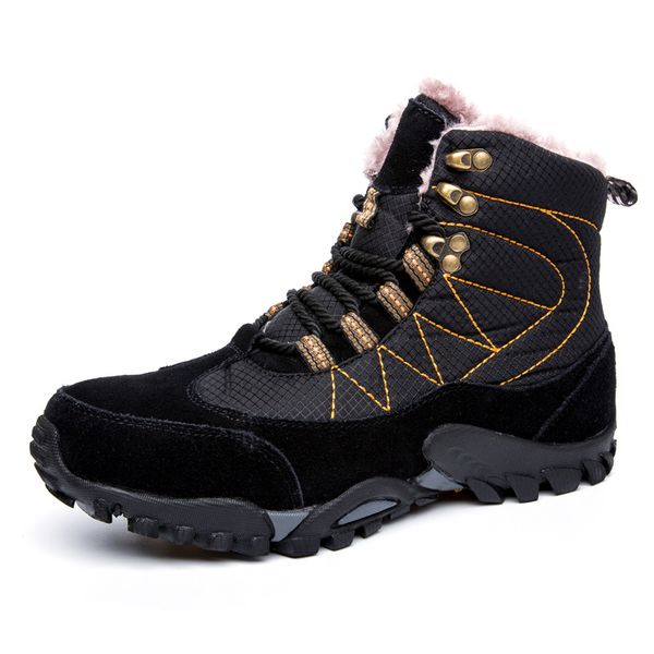 men winter boots male snow ankle boots waterproof warm fur casual boot shoes outdoor chaussure homme m050, Black
men winter boots male snow ankle boots waterproof warm fur casual boot shoes outdoor chaussure homme m050, Black