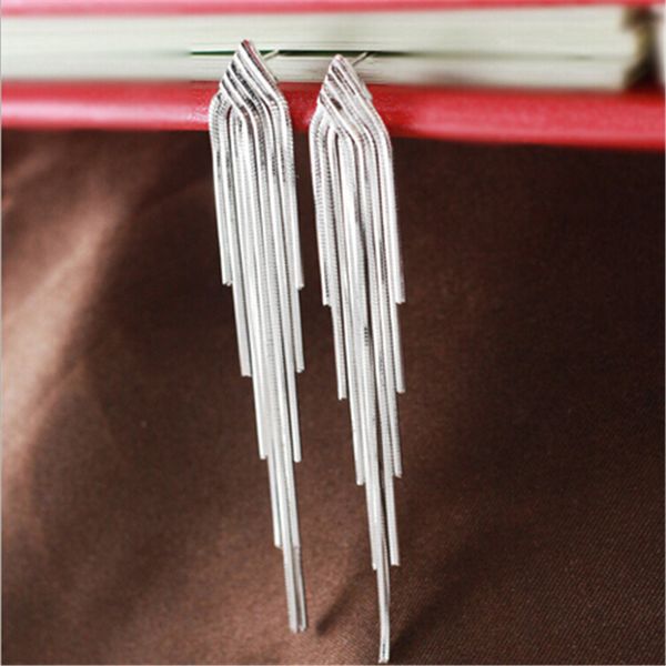 large long women 925 sterling silver dangle earring jewelry 925mall silver jewelry factory wholesale, Golden
large long women 925 sterling silver dangle earring jewelry 925mall silver jewelry factory wholesale, Golden
