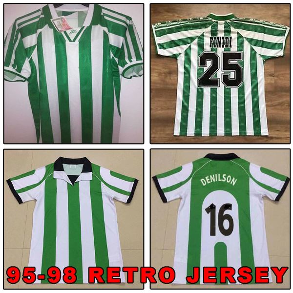 1995 1997 1998 1999 retro soccer jersey 95 97 98 99 camisetas de fútbol home vintage classic denilson galvez olias finidi football shirt, Black;yellow
1995 1997 1998 1999 retro soccer jersey 95 97 98 99 camisetas de fútbol home vintage classic denilson galvez olias finidi football shirt, Black;yellow