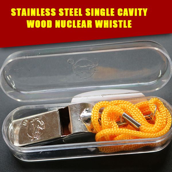 lanyard oversized volume metal whistle referee soccer basketball cheerleaders stainless steel football emergency cry for help
lanyard oversized volume metal whistle referee soccer basketball cheerleaders stainless steel football emergency cry for help