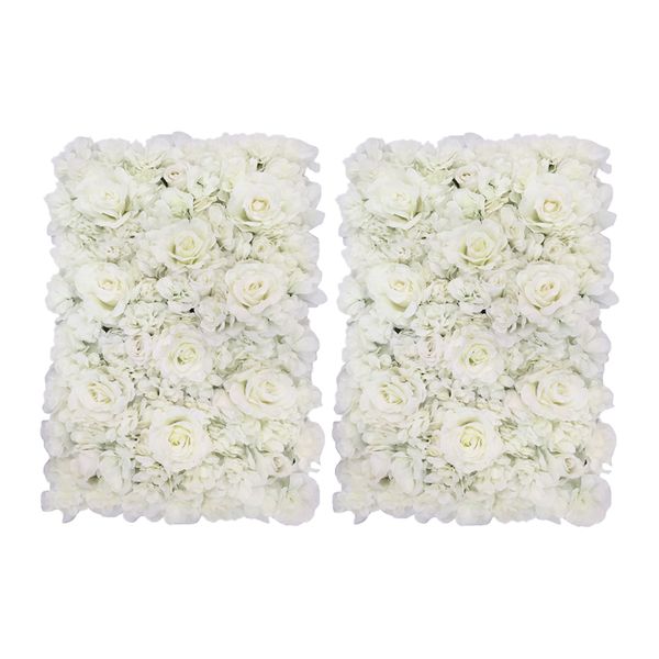2 pieces flower walls panels for wedding backdrop floral arrangement props home hanging decor, white
2 pieces flower walls panels for wedding backdrop floral arrangement props home hanging decor, white