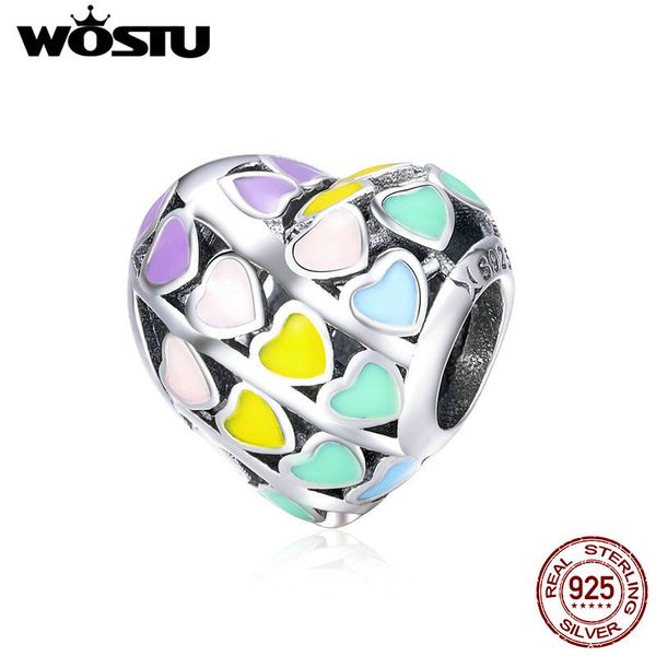 wostu подлинная стерлингового серебра 925 multi-color сердца подвески из бисера подходят оригинальный diy браслет европейского подарка ювели, Blue;slivery
wostu подлинная стерлингового серебра 925 multi-color сердца подвески из бисера подходят оригинальный diy браслет европейского подарка ювели, Blue;slivery