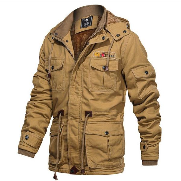 thick padded parka men winter jacket new fashion hooded coat multi-pocket warm outerwear plus size 5xl 6xl male casual clothin, Black
thick padded parka men winter jacket new fashion hooded coat multi-pocket warm outerwear plus size 5xl 6xl male casual clothin, Black