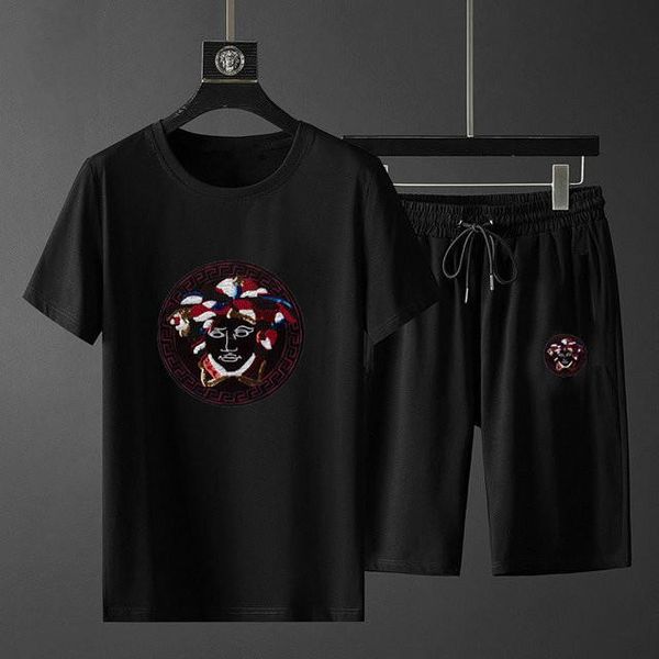 men designer t-shirts and shorts suit brand tracksuits men women clothing set sell fashion summer medusa men s summer shorts sets, Gray
men designer t-shirts and shorts suit brand tracksuits men women clothing set sell fashion summer medusa men s summer shorts sets, Gray