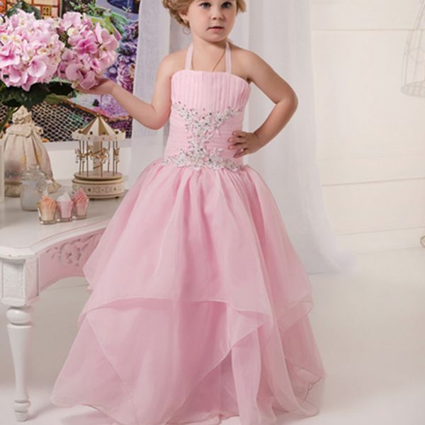 pink birthday party flower girl dress a-line beaded fluffy applique tulle sleeveless girls pageant holy communion dresses, Red;yellow
pink birthday party flower girl dress a-line beaded fluffy applique tulle sleeveless girls pageant holy communion dresses, Red;yellow