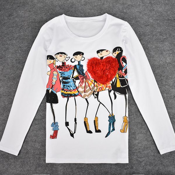 women's t-shirt 2021 summer style women clothing appliques floral printed t shirt harajuku cotton fashion tees, White
women's t-shirt 2021 summer style women clothing appliques floral printed t shirt harajuku cotton fashion tees, White