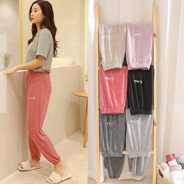 2019 summer lazy home casual pants women wear thin sleep loose pants womens pant pyjama trouserstrousers soft, Black;white
2019 summer lazy home casual pants women wear thin sleep loose pants womens pant pyjama trouserstrousers soft, Black;white